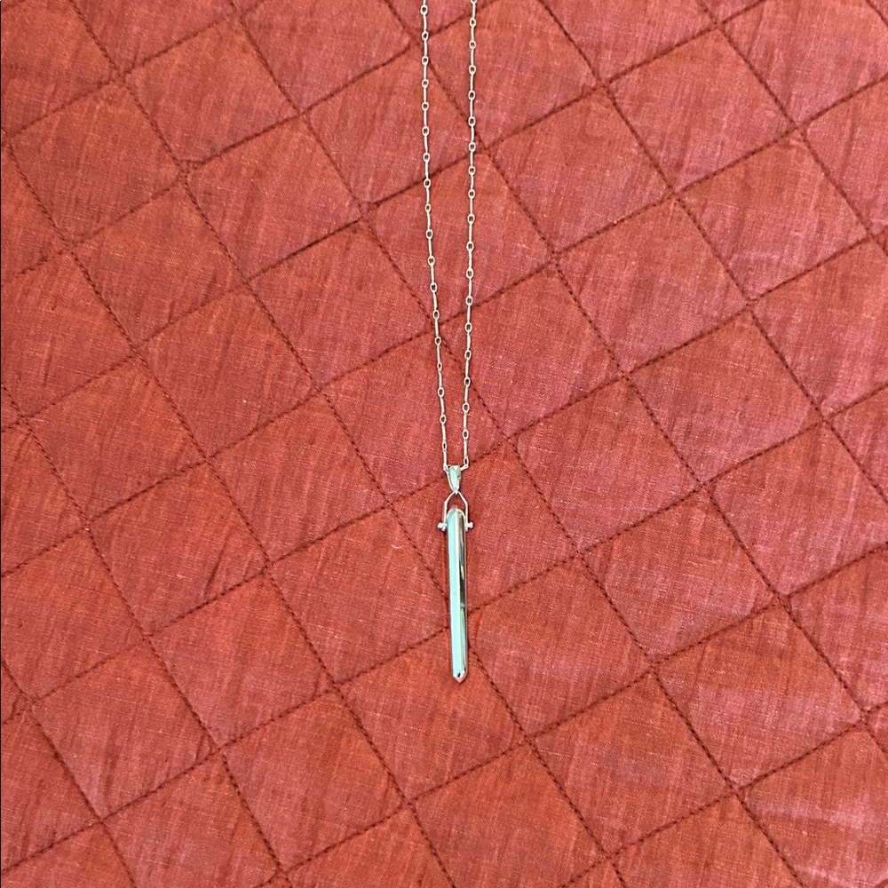 Stella & Dot Rebel Pendant in Silver